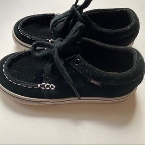 VANS Black Suede Sneaker